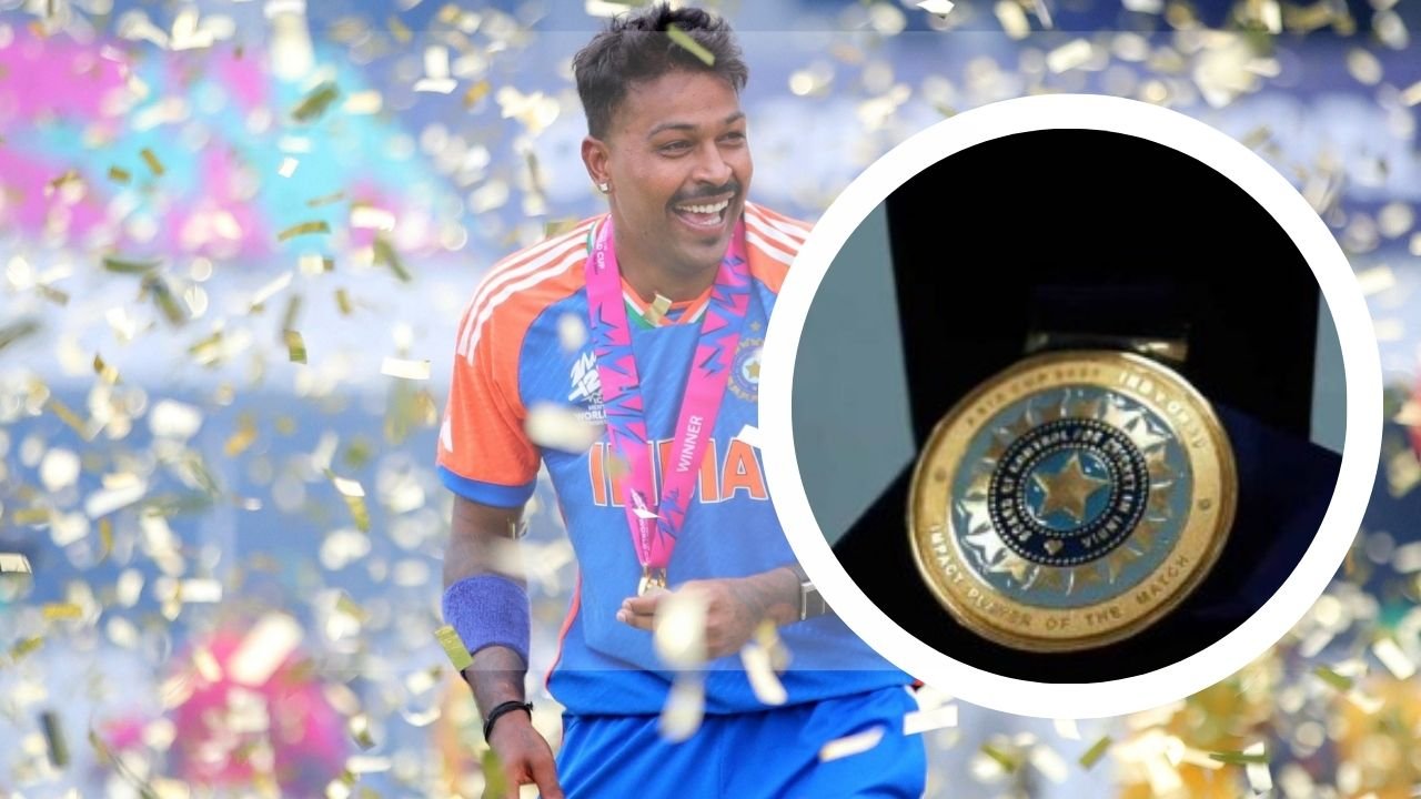 हार्दिक पंड्या को ओमान के खिलाफ ड्रेसिंग रूम में मिला इम्पैक्ट प्लेयर ऑफ द मैच मेडल, टीम में बेशुमार सम्मान