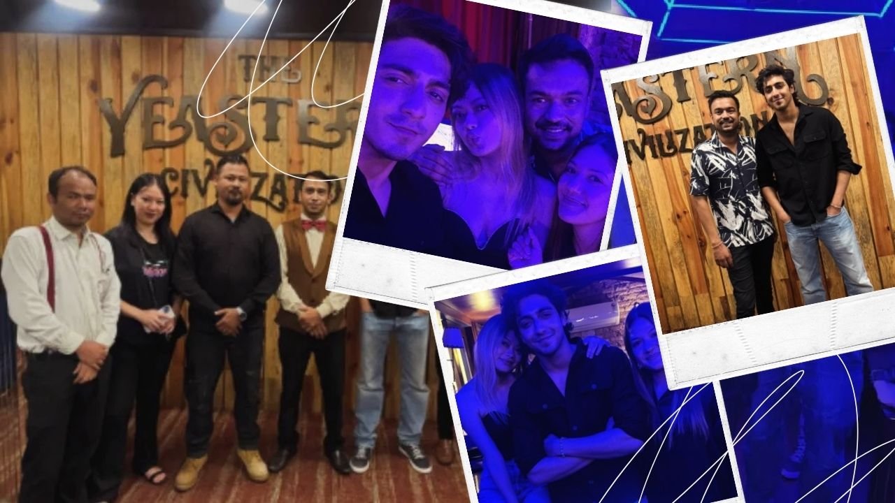 अहान पांडे और मोहित सूरी शिलांग कैफे में आए, 'सैयारा' गाने 'धुन' का लाइव परफॉर्मेंस किया और वायरल हुए