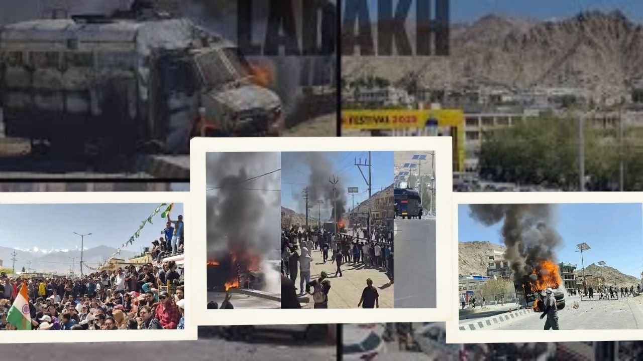 लेह-लद्दाख में हिंसा के बाद प्रशासन ने रैली प्रदर्शन पर बैन लगाया, पांच से अधिक लोगों के एकत्र होने पर भी रोक