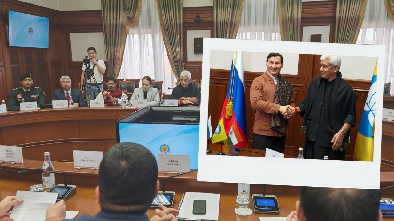 मनोज सिन्हा रूस पहुंचे, कलमीकिया से भारत लौटाएंगे भगवान बुद्ध के पवित्र अवशेष, आध्यात्मिक संबंधों में होगा मजबूत सेतु