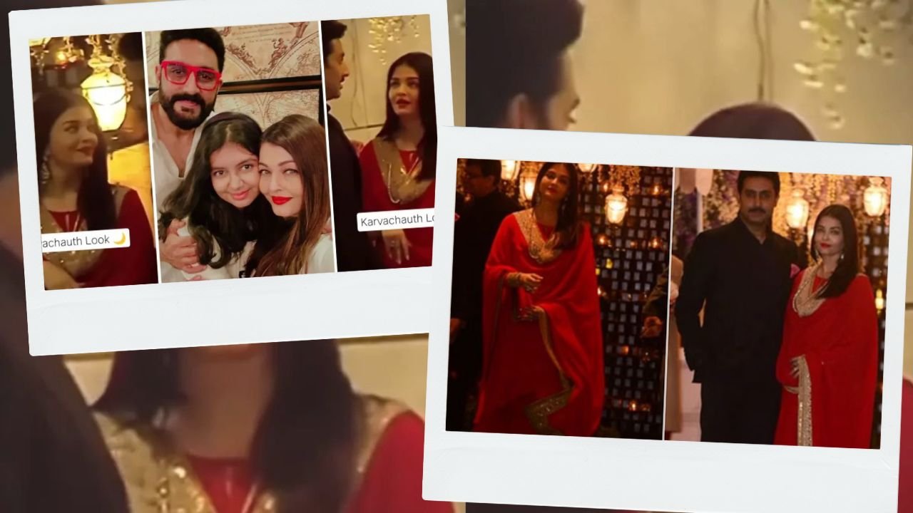 ऐश्वर्या-अभिषेक का करवा चौथ वीडियो वायरल, पारंपरिक लुक और आंखों-ही-आंखों वाला रोमांस फैंस को कर रहा मंत्रमुग्ध