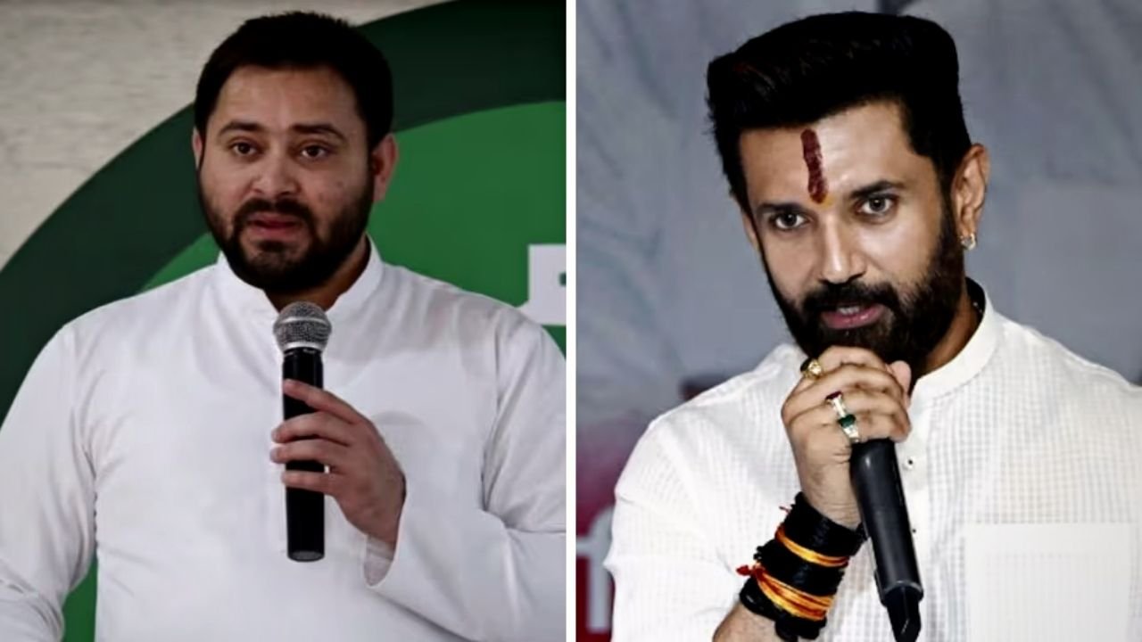 तेजस्वी यादव ने चिराग पासवान पर साधा निशाना, कहा केवल सत्ता के लालच में हैं एनडीए में शामिल