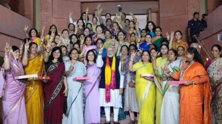 महिला आरक्षण पर बड़ा बयान पीएम मोदी ने संसद से जल्द फैसले की अपील की