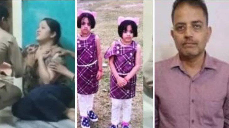 कानपुर डबल मर्डर केस: पिता ने मासूम बेटियों की हत्या से मचाया हड़कंप