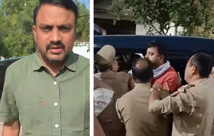 कटरिया कांड सपा नेता सत्येंद्र सत्या की हॉस्पिटल से जबरन गिरफ्तारी परिजनों में आक्रोश गाज़ीपुर 24अप्रैल 2026