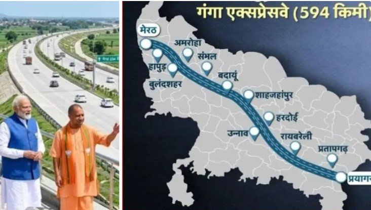 हरदोई में पीएम मोदी का बड़ा तोहफा देश का सबसे लंबा एक्सप्रेसवे शुरू