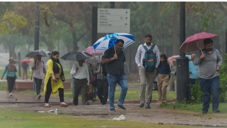 पश्चिमी विक्षोभ से बिगड़ा मौसम भारत में बारिश और तूफान का अलर्ट