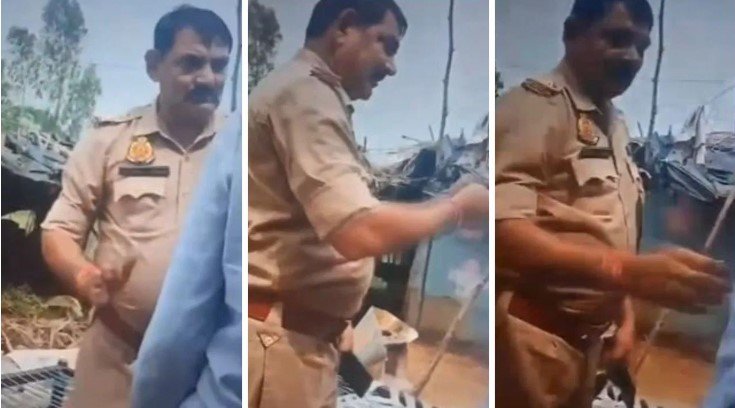 बिजनौर कांड से मचा हड़कंप दरोगा ने खुद को बताया जज और दी सजा